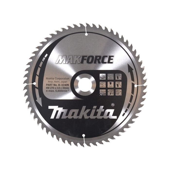 Foto von Makita Sägeblatt 270x30x60Z MAKFORCE