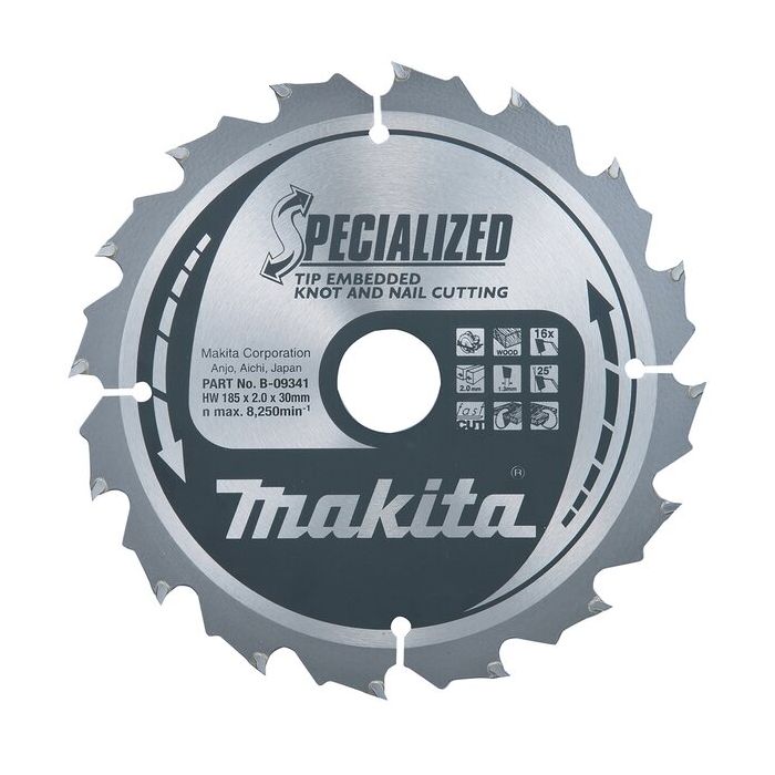 Foto von Makita SPECIALIZED Kreissägeblatt 260x30x32Z
