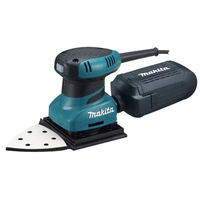 Foto von Makita Faust-Schwingschleifer BO4565J 200 W, 114 x 102 mm, 14.000 min-1 Foto von Makita Faust-Schwingschleifer BO4565J 200 W, 114 x 102 mm, 14.000 min-1