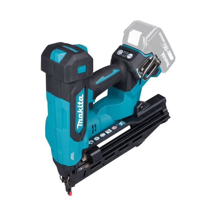 Foto von Makita 18V Akku-Stauchkopfnagler DBN610Z, für Nägel Ø 1,6 mm der Länge 32 - 64 mm, Winkel 20°