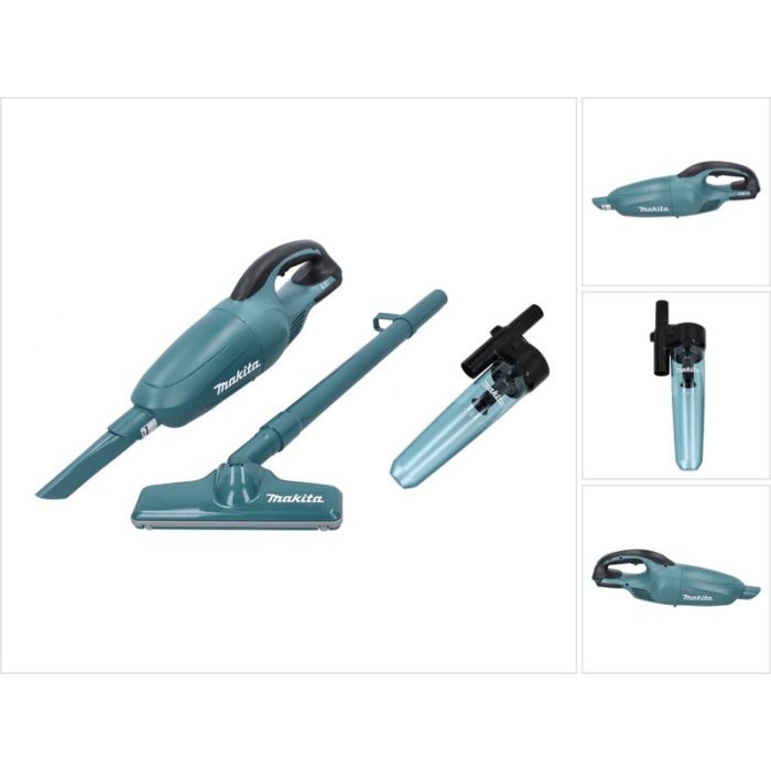 Bild von Makita Akku-Staubsauger DCL180Z für 18 Volt Akkus, ohne Akkus, ohne Ladegerät, Bild von Makita Akku-Staubsauger DCL180Z für 18 Volt Akkus, ohne Akkus, ohne Ladegerät,
