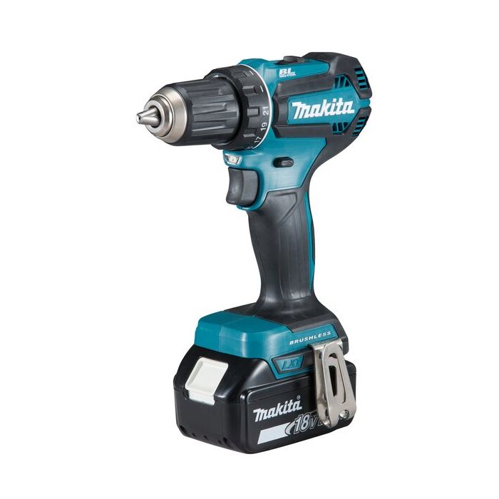 Bild von Makita Akku-Bohrschrauber DDF485RTJ 18 Volt, mit 2x Akkus 5,0 Ah und einem Ladegerät