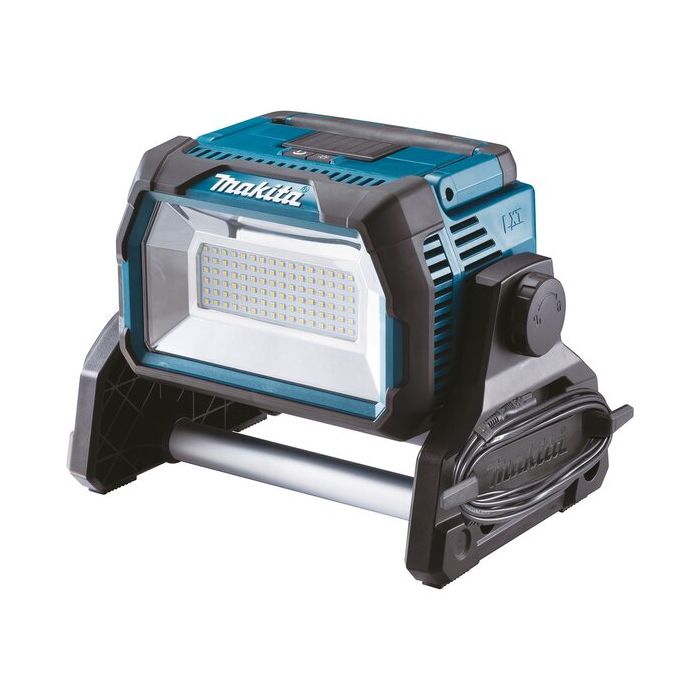 Foto von Makita Akku-LED-Baustrahler DEADML809 für 2x 18 Volt Akkus, ohne Akku, ohne Ladegerät