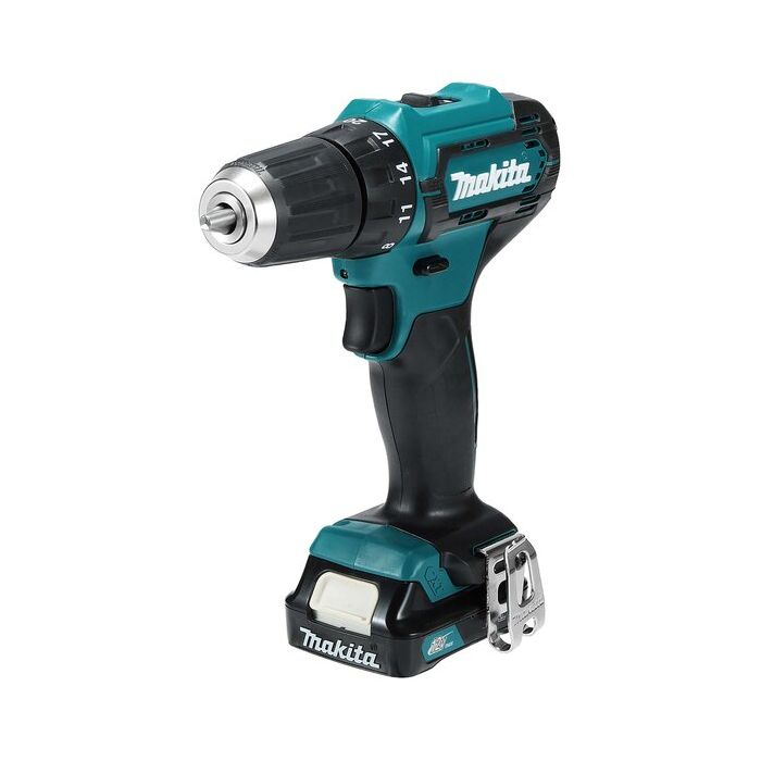 Bild von Makita Akku-Bohrschrauber DF330 DWE 10,8 Volt, 2-Gang, 2 Akkus 1,5 Ah, Ladegerät