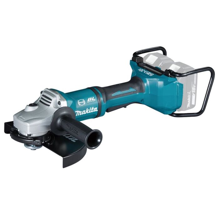 Foto von Makita Akku-Winkelschleifer DGA900ZKX2 für 2x18 Volt Akkus, ohne Akkus, ohne Ladegerät