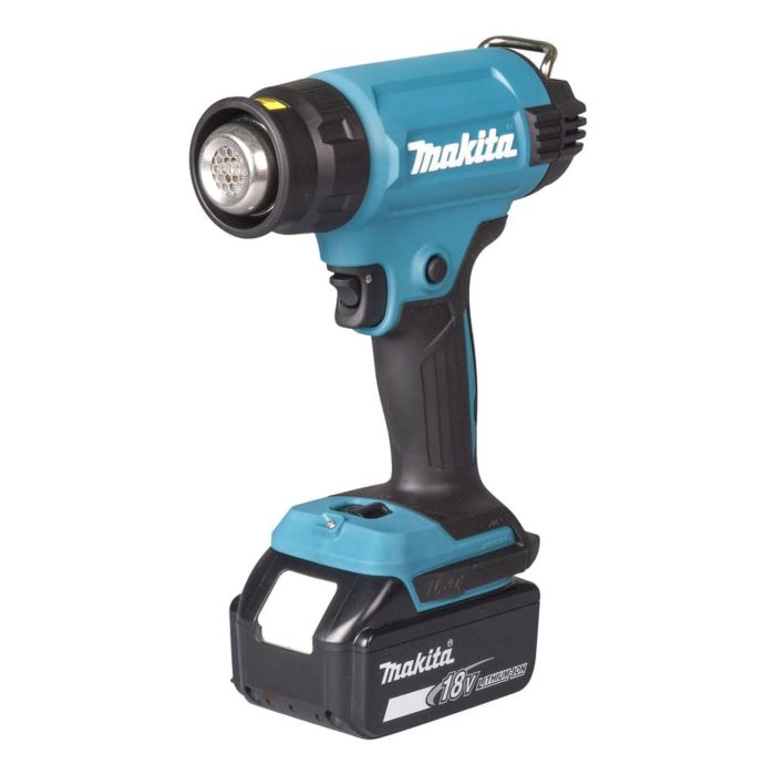Foto von Makita Akku-Heißluftgebläse DHG181ZK für 18 Volt Akkus, ohne Akkus, ohne Ladegerät Foto von Makita Akku-Heißluftgebläse DHG181ZK für 18 Volt Akkus, ohne Akkus, ohne Ladegerät