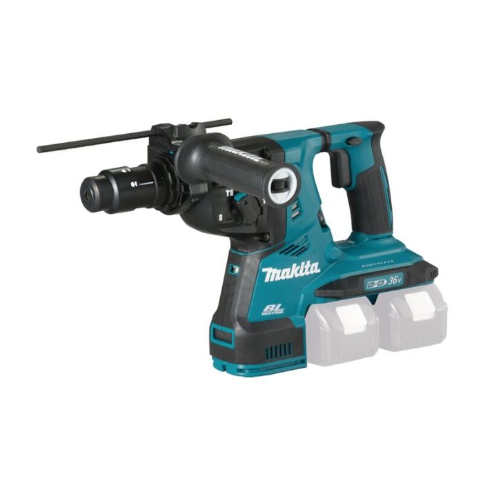 Bild von Makita Akku-Kombihammer DHR281ZJ SDS-Plus 2 x 18 Volt, ohne Akku, ohne Ladegrät Bild von Makita Akku-Kombihammer DHR281ZJ SDS-Plus 2 x 18 Volt, ohne Akku, ohne Ladegrät