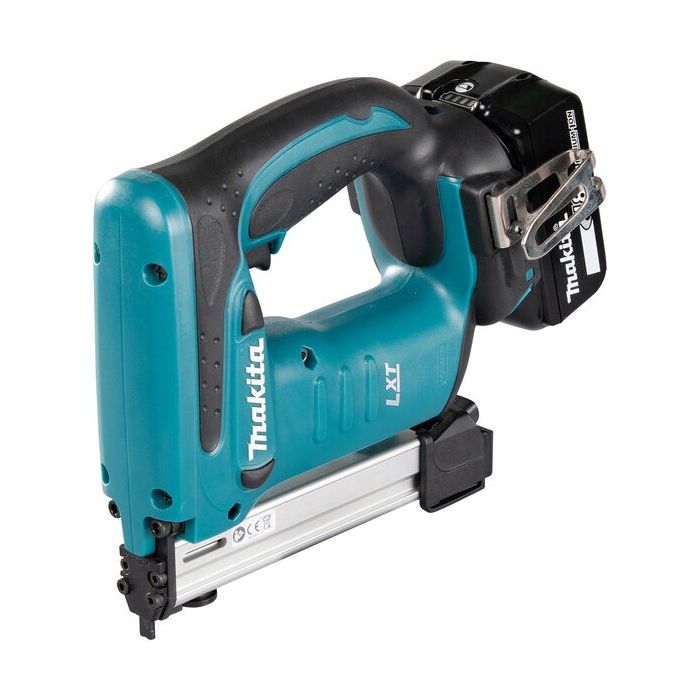 Foto von Makita Akku-Tacker DST221Z für 18 Volt Akkus, ohne Akku, ohne Ladegerät Foto von Makita Akku-Tacker DST221Z für 18 Volt Akkus, ohne Akku, ohne Ladegerät