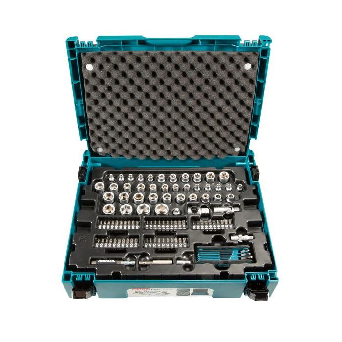 Bild von Makita Werkzeug-Set E-08713 120-teilig, umfangreiches Werkzeug-Set Bild von Makita Werkzeug-Set E-08713 120-teilig, umfangreiches Werkzeug-Set