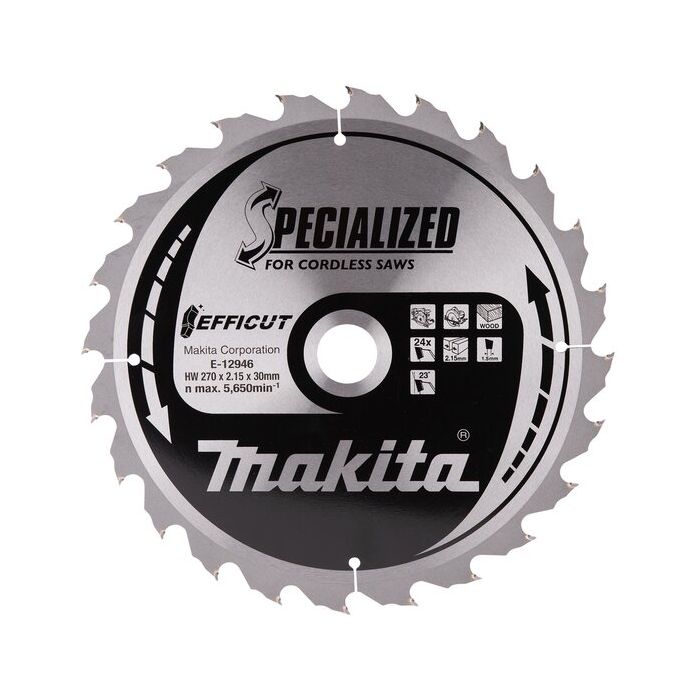 Bild von Makita EFFICUT Kreissägeblatt 270x30x24Z