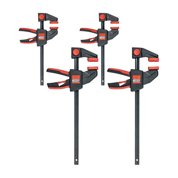 Foto von Bessey Einhandzwingen-Set EZM-EZL-Set, mit: 2x EZM15-6, Spannweite 150 mm, Ausladung 60 mm