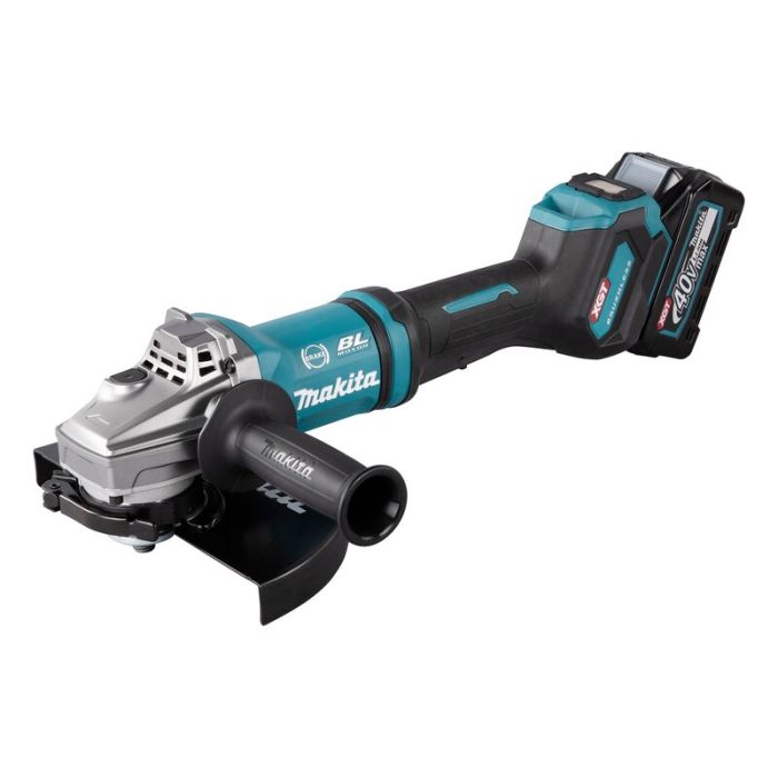Bild von Makita Akku-Winkelschleifer GA038GT201 40 Volt, 2 Akkus 5,0 Ah, Ladegerät Bild von Makita Akku-Winkelschleifer GA038GT201 40 Volt, 2 Akkus 5,0 Ah, Ladegerät