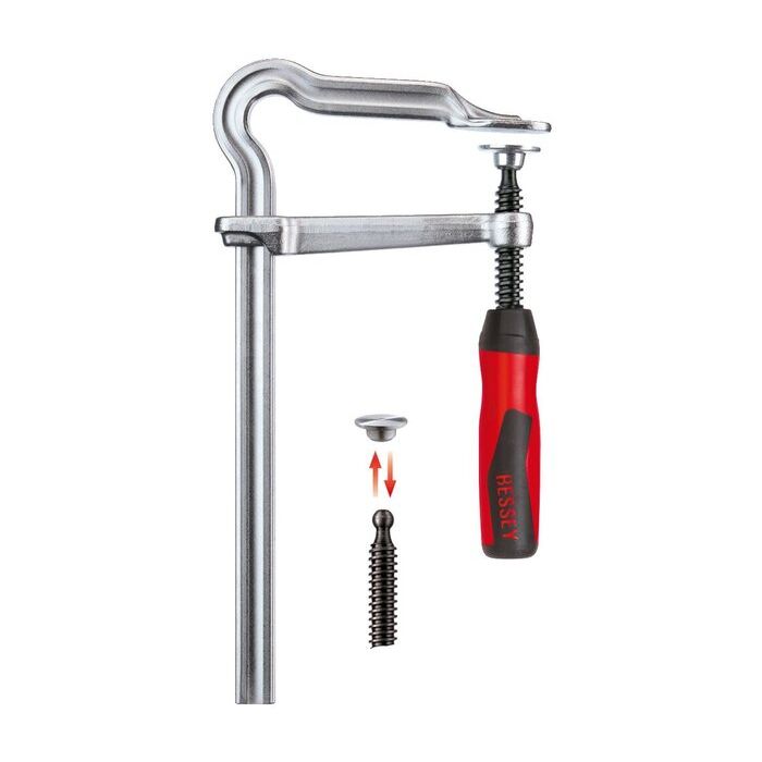 Bild von Bessey Schraubzwinge Omega 250 x 120 mm