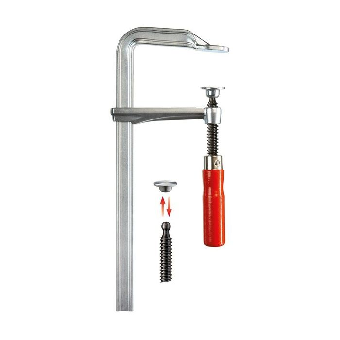 Foto von Bessey Schraubzwinge GZ25 Ganzstahl 250 x 120 mm