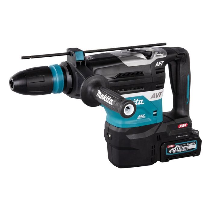 Bild von Makita Akku-Bohrhammer HR005GM202 mit 40 Volt 2x 4,0 Ah Akkus und 1x Lladegerät