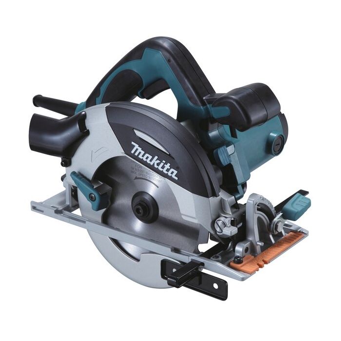 Foto von Makita Handkreissäge HS6101J1 1.100 Watt, 54 mm Schnitttiefe, kmpl. mit Foto von Makita Handkreissäge HS6101J1 1.100 Watt, 54 mm Schnitttiefe, kmpl. mit