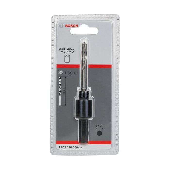 Foto von Bosch Sechskantadapter, 1/2-Zoll 20 UNF, 14 - 30 mm, SW 9,52 Foto von Bosch Sechskantadapter, 1/2-Zoll 20 UNF, 14 - 30 mm, SW 9,52