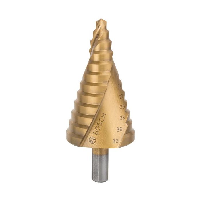 Bild von Bosch Stufenbohrer HSS-TiN, 6 - 39 mm, 10 mm, 93,5 mm, 12 Stufen