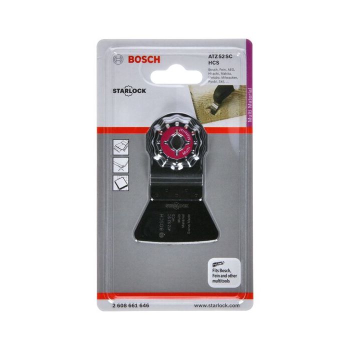 Foto von Bosch HCS Schaber ATZ 52 SC, biegesteif, 52 x 26 mm, 1er-Pack