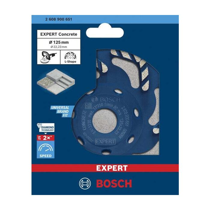 Bild von Bosch EXPERT Concrete Topfscheibe, 125x22,23x4,5 mm