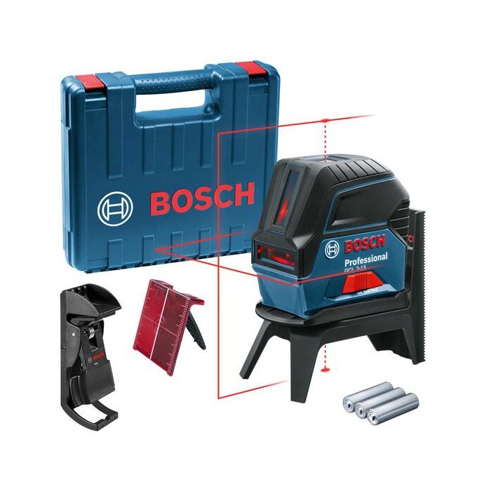 Foto von Bosch Kombilaser GCL 2-15, mit Handwerkerkoffer