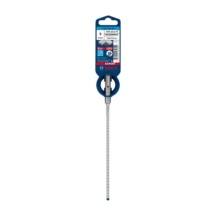Foto von Bosch EXPERT SDS plus-7X Hammerbohrer, 5x150x215 mm Foto von Bosch EXPERT SDS plus-7X Hammerbohrer, 5x150x215 mm