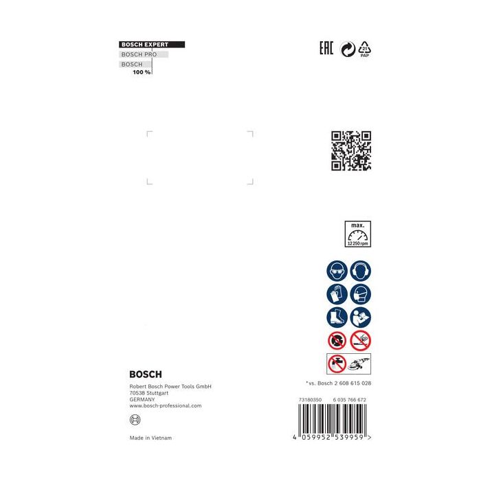 Foto von Bosch EXPERT Multi Material Diamanttrennscheibe, 125x22,23 mm