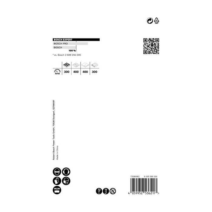 Bild von Bosch EXPERT Construction Material Lochsäge, 80x60 mm