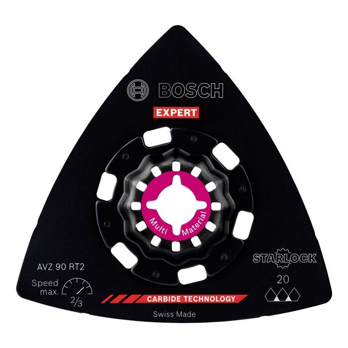 Foto von Bosch EXPERT AVZ 90 RT2 Schleifplatte für Multifunktionswerkzeuge, 90 mm