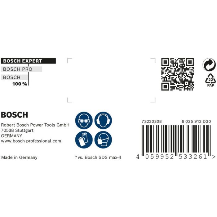 Bild von Bosch EXPERT SDS max-8X Hammerbohrer, 30x200x320 mm