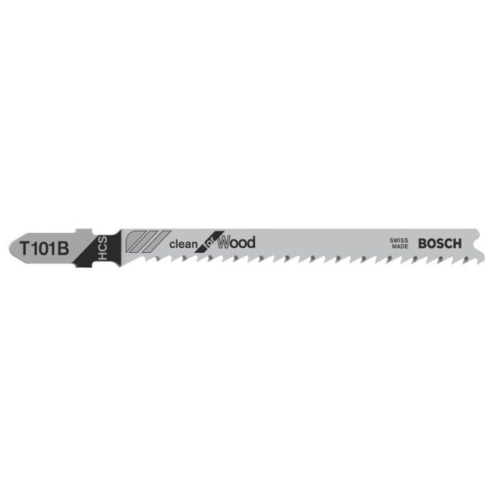 Bild von Bosch Stichsägeblatt T 101 B Clean for Wood, 5er-Pack