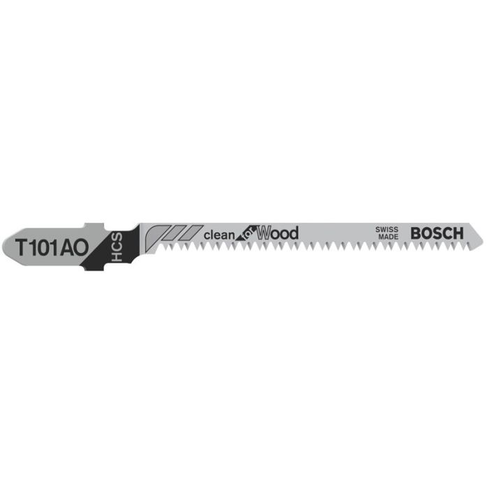 Bild von Bosch Stichsägeblatt T 101 AO Clean for Wood, 5er-Pack Bild von Bosch Stichsägeblatt T 101 AO Clean for Wood, 5er-Pack