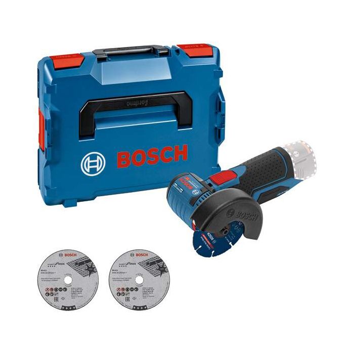 Bild von Bosch Akku-Winkelschleifer GWS 12V-76 in L-BOXX Bild von Bosch Akku-Winkelschleifer GWS 12V-76 in L-BOXX