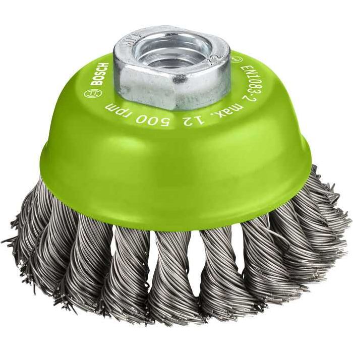 Foto von Bosch PRO Stainless Steel heavy Topfbürste, 75 x 0,5 mm, Gewinde