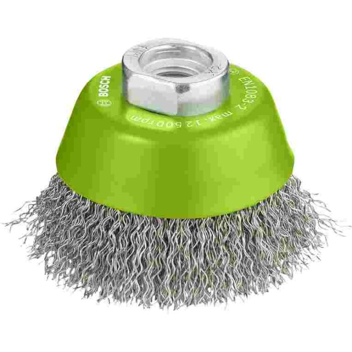 Bild von Bosch PRO Stainless Steel clean Topfbürste, 65 x 0,3 mm, Gewinde