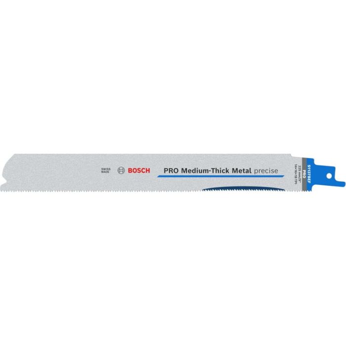 Bild von Bosch PRO Medium-Thick Metal precise S1137BEF Säbelsägeblatt, 1,1x25x225 mm, 5-tlg. Bild von Bosch PRO Medium-Thick Metal precise S1137BEF Säbelsägeblatt, 1,1x25x225 mm, 5-tlg.