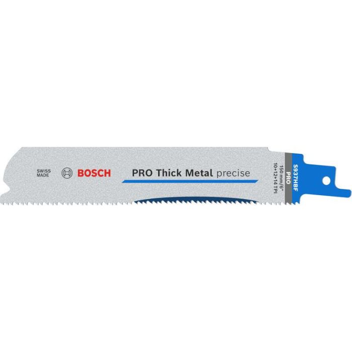 Bild von Bosch PRO Thick Metal precise S937HBF Säbelsägeblatt, 1,1 x 25 x 150 mm, 5-tlg.