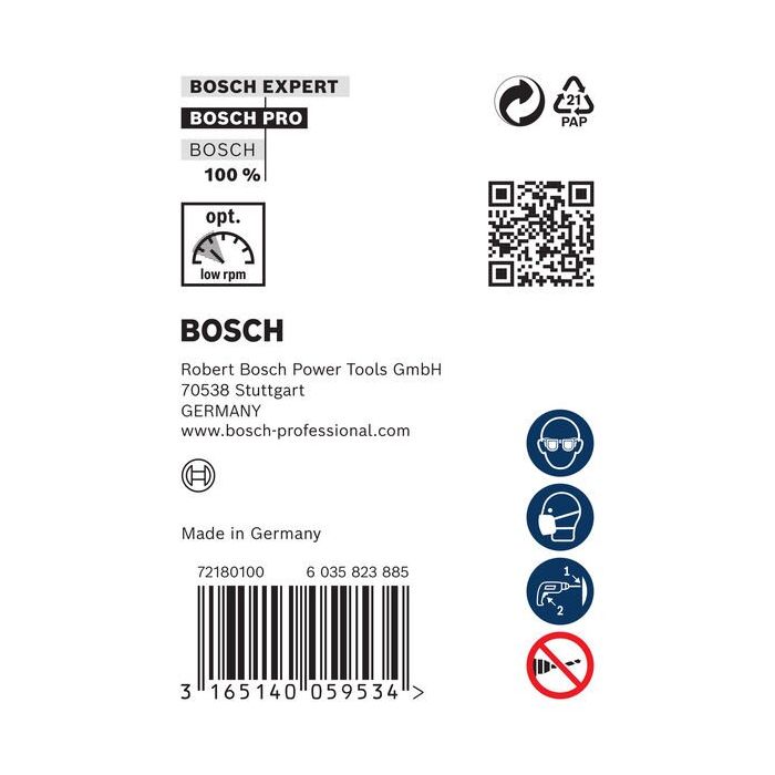 Bild von Bosch PRO Wood HSS Installationsbohrer, 18 x 100 x 600 mm