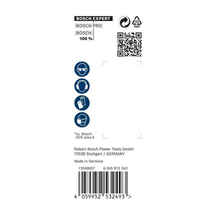 Foto von Bosch EXPERT SDS plus-7X Hammerbohrer-Set, 14x200x265 mm, 10-tlg.