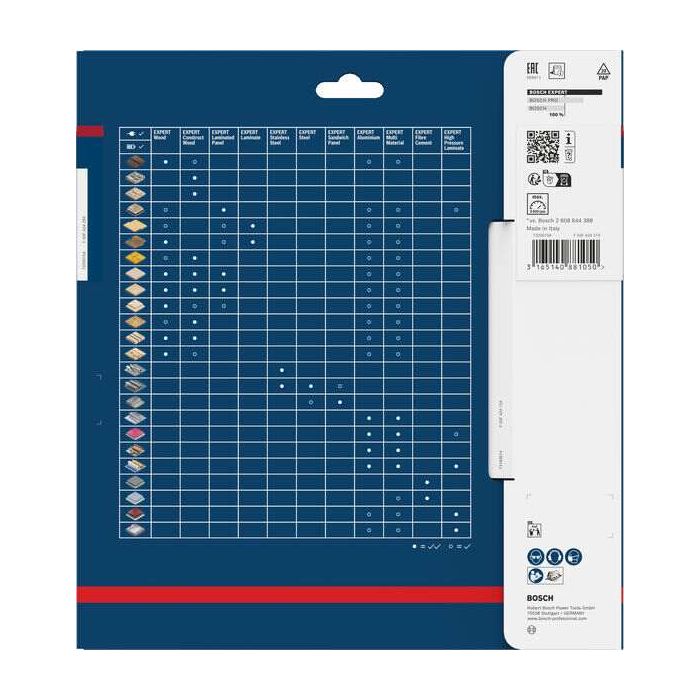 Foto von Bosch EXPERT High Pressure Laminate Kreissägeblatt, 216x2,8/1,8x30 mm, Z64 Foto von Bosch EXPERT High Pressure Laminate Kreissägeblatt, 216x2,8/1,8x30 mm, Z64