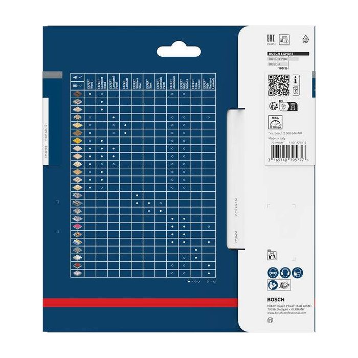Bild von Bosch EXPERT Wood Kreissägeblatt, 150x2,6/1,6x20 mm, Z24 Bild von Bosch EXPERT Wood Kreissägeblatt, 150x2,6/1,6x20 mm, Z24