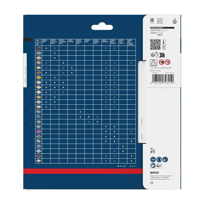 Foto von Bosch EXPERT Fibre Cement Kreissägeblatt, 190x2,2/1,6x30 mm, Z4 Foto von Bosch EXPERT Fibre Cement Kreissägeblatt, 190x2,2/1,6x30 mm, Z4