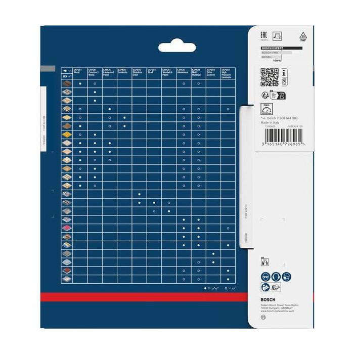 Bild von Bosch EXPERT Laminated Panel Kreissägeblatt, 190x2,6/1,6x30 mm, Z60