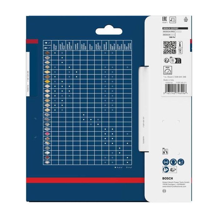 Bild von Bosch EXPERT High Pressure Laminate Kreissägeblatt, 165x2,6/1,6x20 mm, Z48 Bild von Bosch EXPERT High Pressure Laminate Kreissägeblatt, 165x2,6/1,6x20 mm, Z48