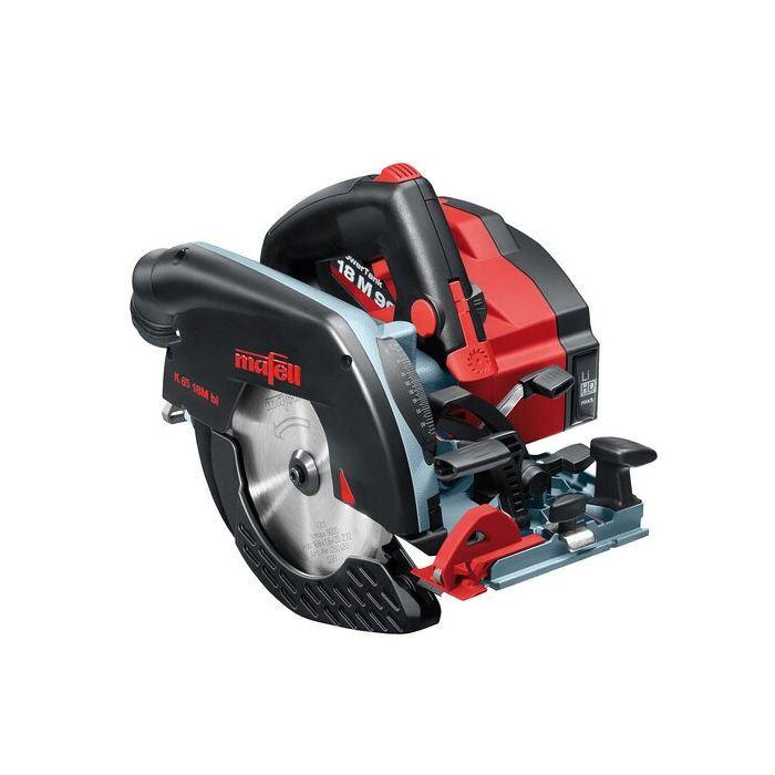 Bild von Mafell Akku-Handkreissäge K 65 18M bl im T-MAX (91D801) Bild von Mafell Akku-Handkreissäge K 65 18M bl im T-MAX (91D801)