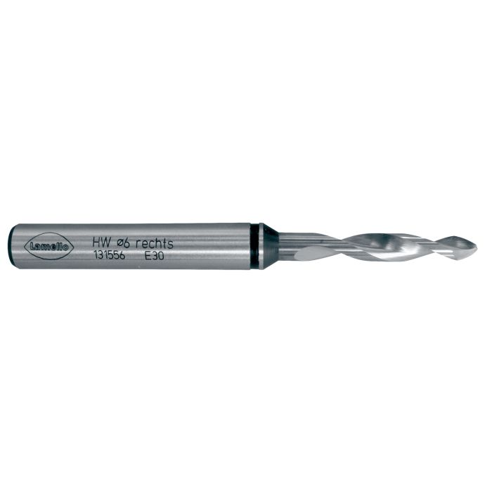 Bild von Lamello Clamex CNC Bohrer, HW, Ø6 mm, Schaft Ø10x65 mm, L 100 mm