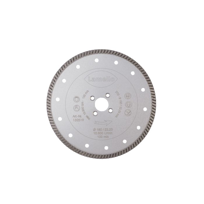 Bild von Lamello Tanga Delta Trennscheibe, DP, Ø180x2.6xØ22 mm, NL 4