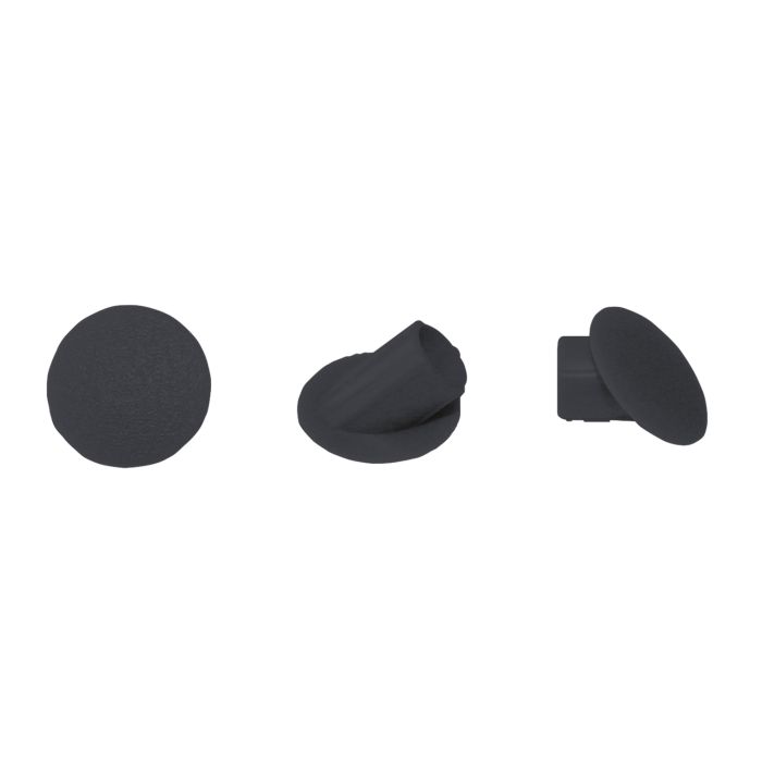 Foto von Lamello Clamex Abdeckkappe 45°, 100 Stück, RAL 9011 graphitschwarz