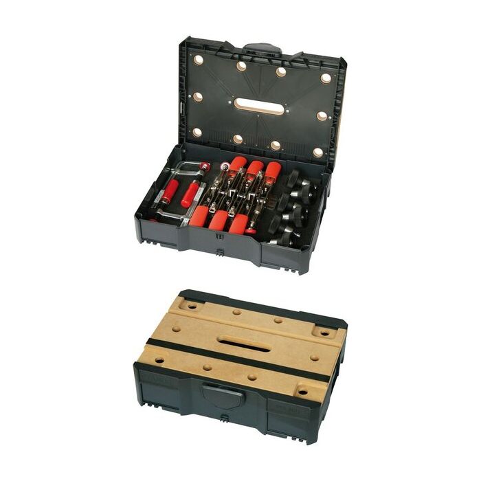 Bild von Bessey Schnellspanner-Systainer Inhalt: 4xWaagerechtspanner, 2xSchubstangenspanner