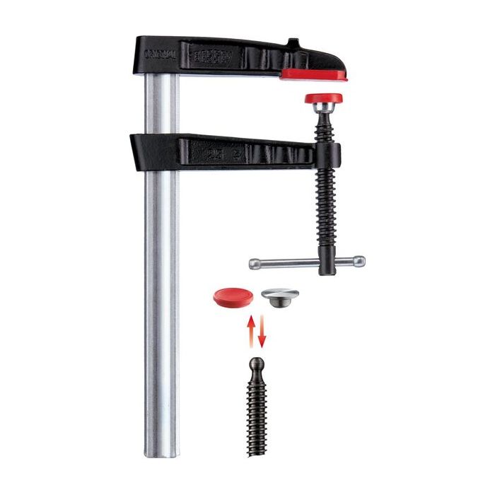 Foto von Bessey Temperguss-Schraubzwinge TG-K 200/100